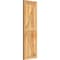 Ekena Millwork Framed Board-n-Batten Shutters w/Z-Bar, Rough Sawn Western Red Cedar, 16 1/8W x 50H, PR RBF06Z16X050RWR - alternate 2